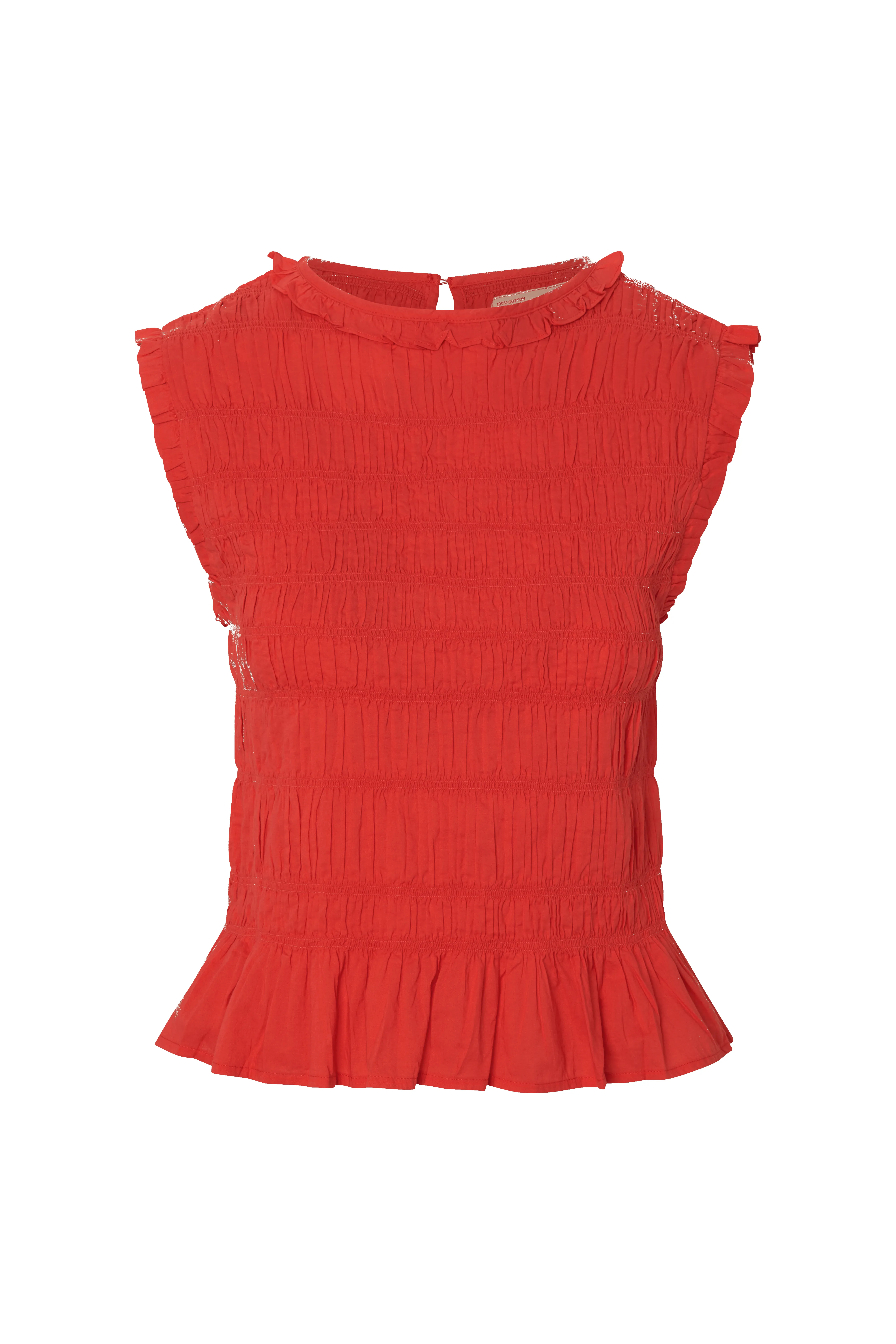 Malia Tank in Cherry Red sold by sonderhaus