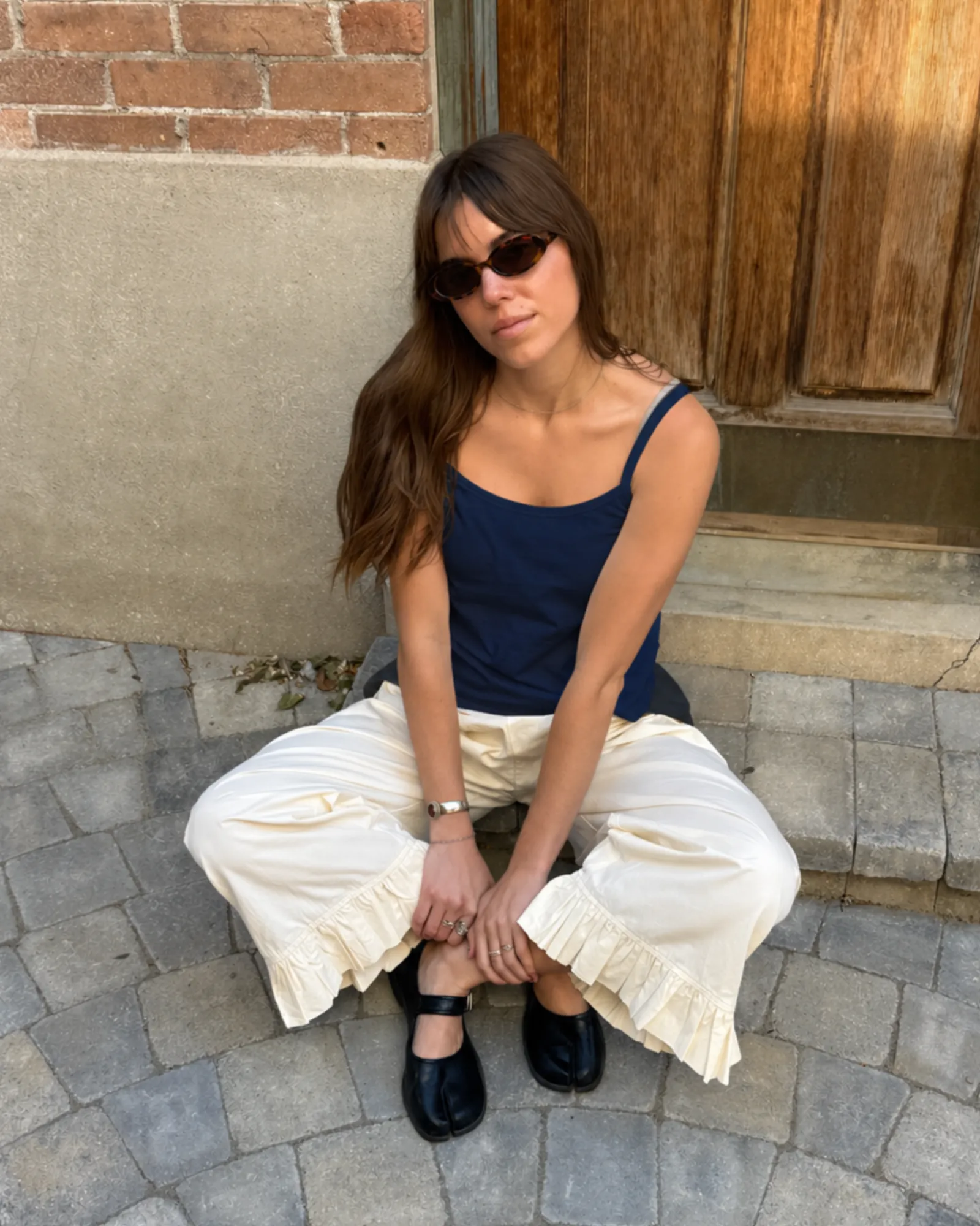 Perfect Tank in Navy sold by sonderhaus product image thumbnail 3