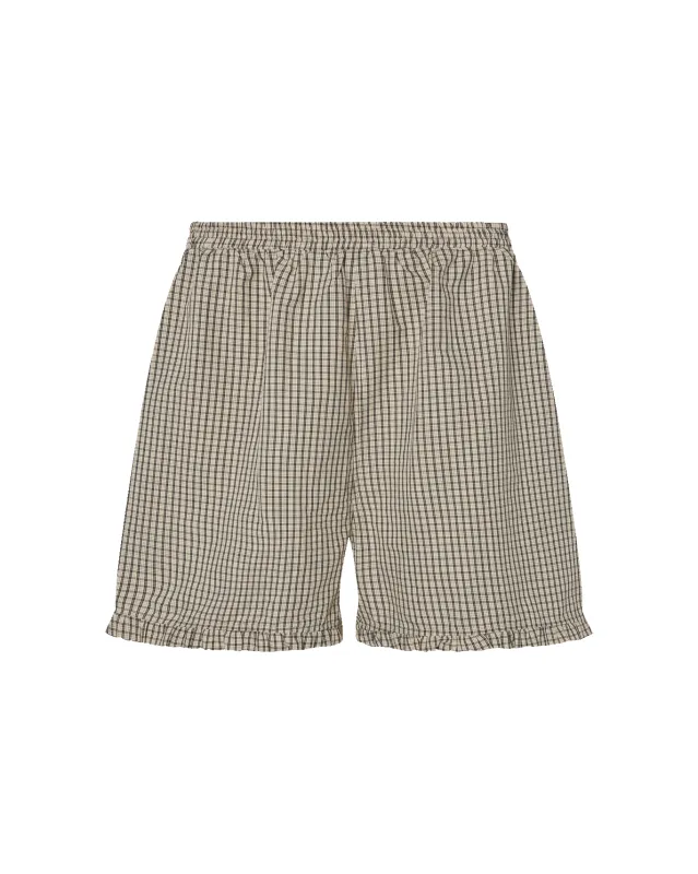Boxer Shorts in Black Plaid - Preorder made by sonderhaus