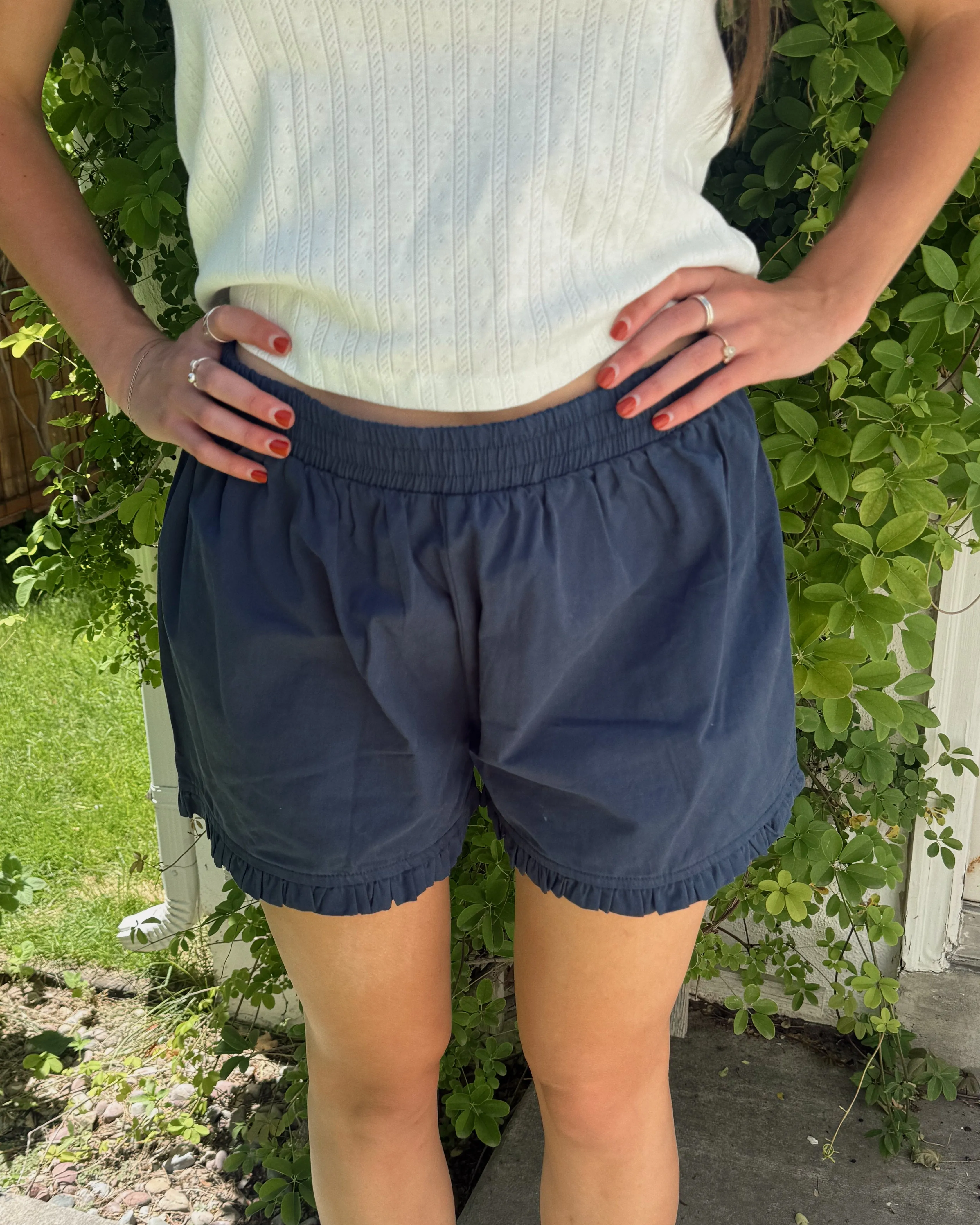 Boxer Shorts in Navy sold by sonderhaus product image thumbnail 2