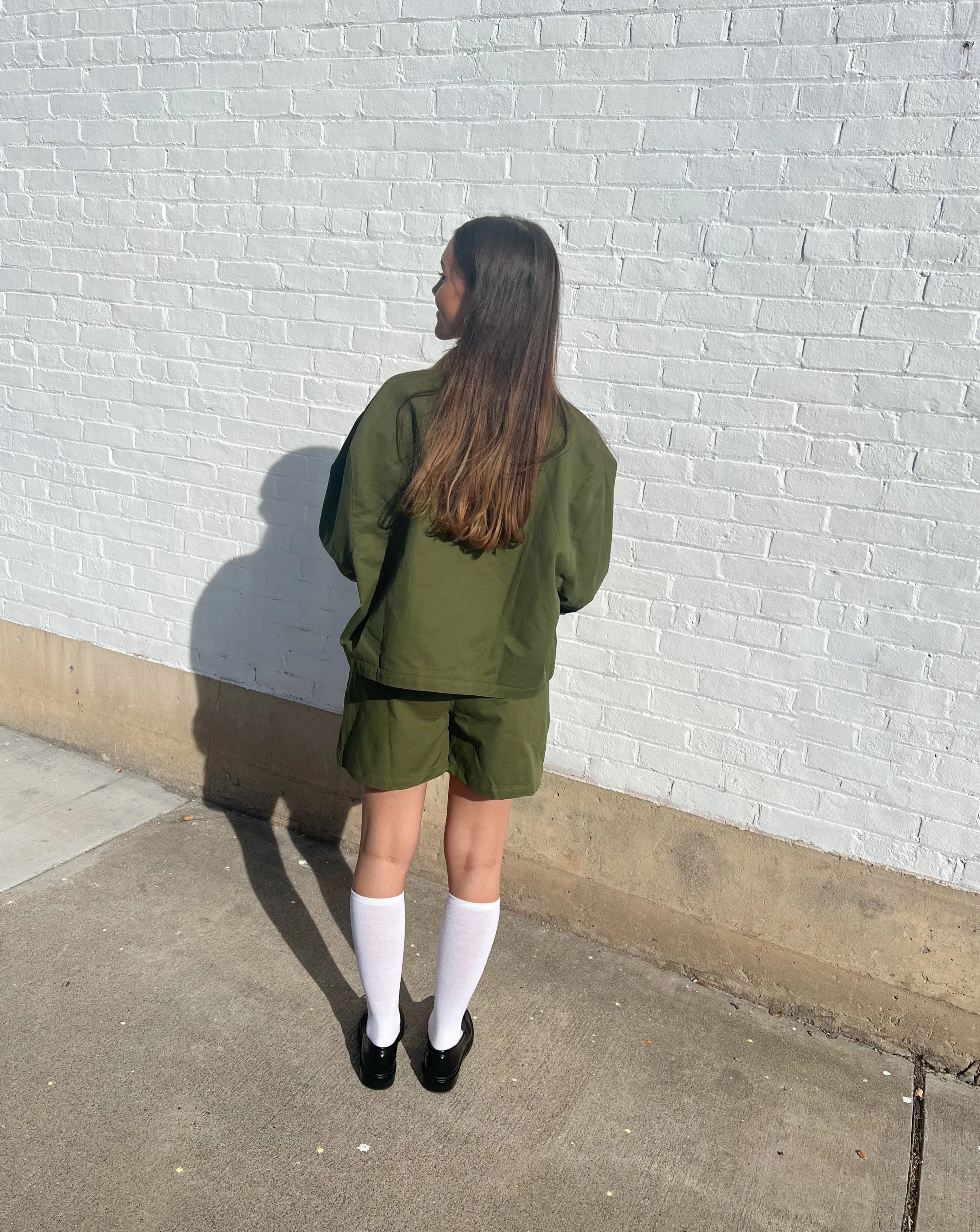 The Amelie Jacket - Army Green sold by sonderhaus product image thumbnail 4