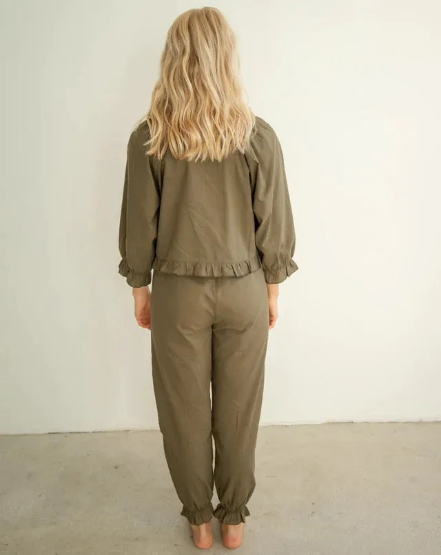 The Ophelia Pant - Olive sold by sonderhaus product image thumbnail 2