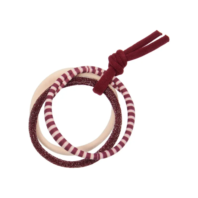 Thin Elastic Set - Bordo sold by sonderhaus