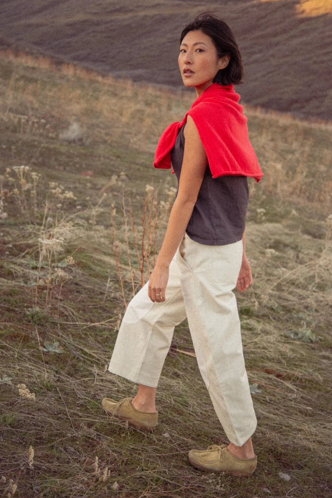 Daphne Trouser - Cream sold by sonderhaus product image thumbnail 2