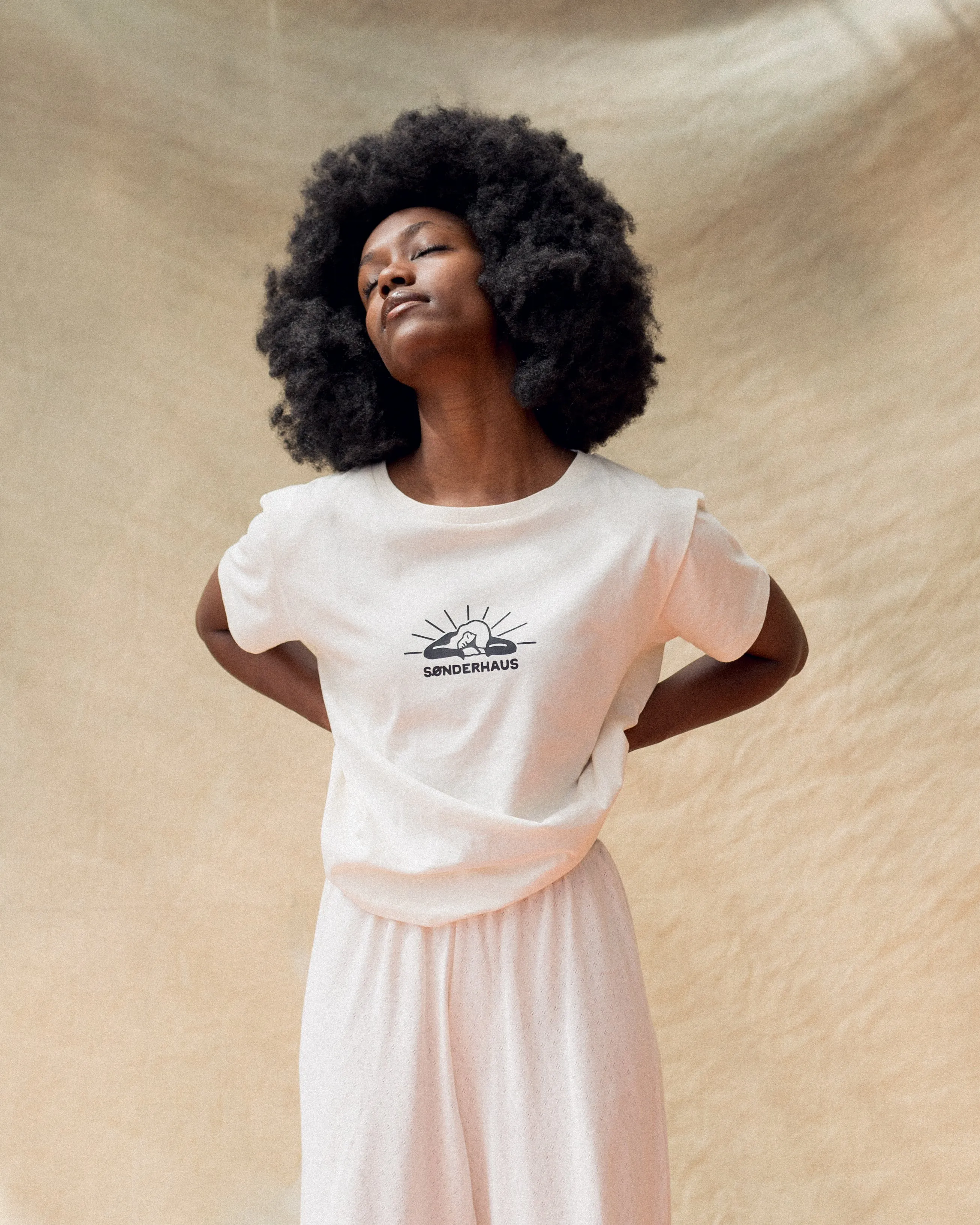 Sleeping Girl Tee sold by sonderhaus product image thumbnail 2