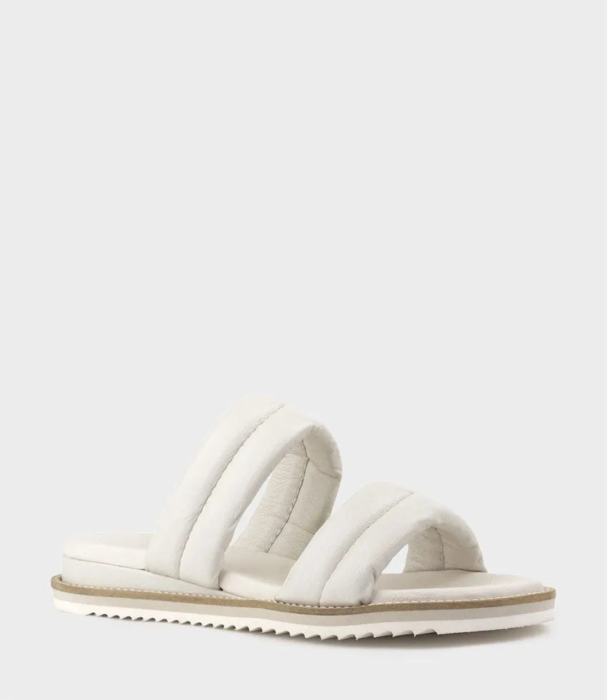 KARSYN Two Strap Slide in Offwhite sold by Edward Meller product image thumbnail 2