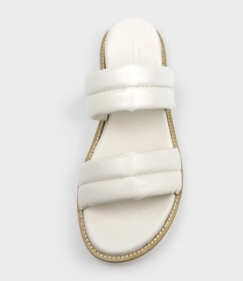KARSYN Two Strap Slide in Offwhite sold by Edward Meller product image thumbnail 4