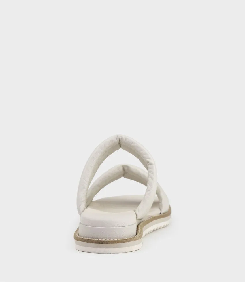 KARSYN Two Strap Slide in Offwhite sold by Edward Meller product image thumbnail 3