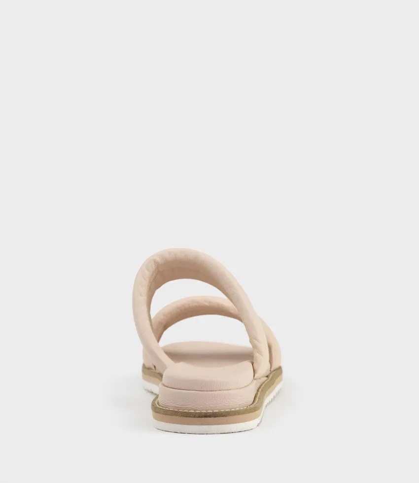 KARSYN Two Strap Slide in Nude sold by Edward Meller product image thumbnail 3