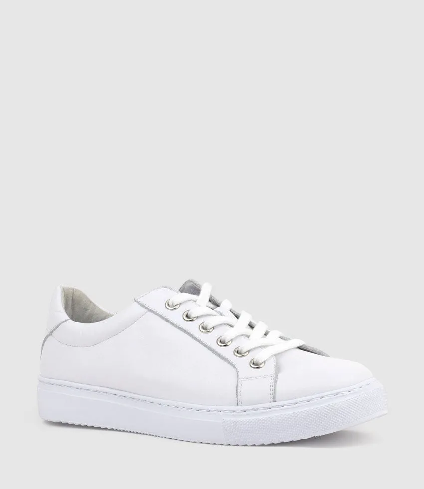 JORDAN Sneaker in White sold by Edward Meller product image thumbnail 3