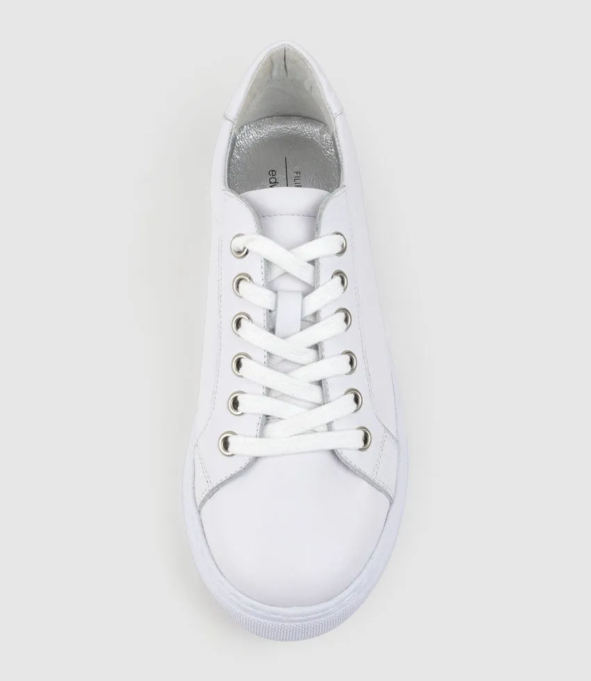 JORDAN Sneaker in White sold by Edward Meller product image thumbnail 5