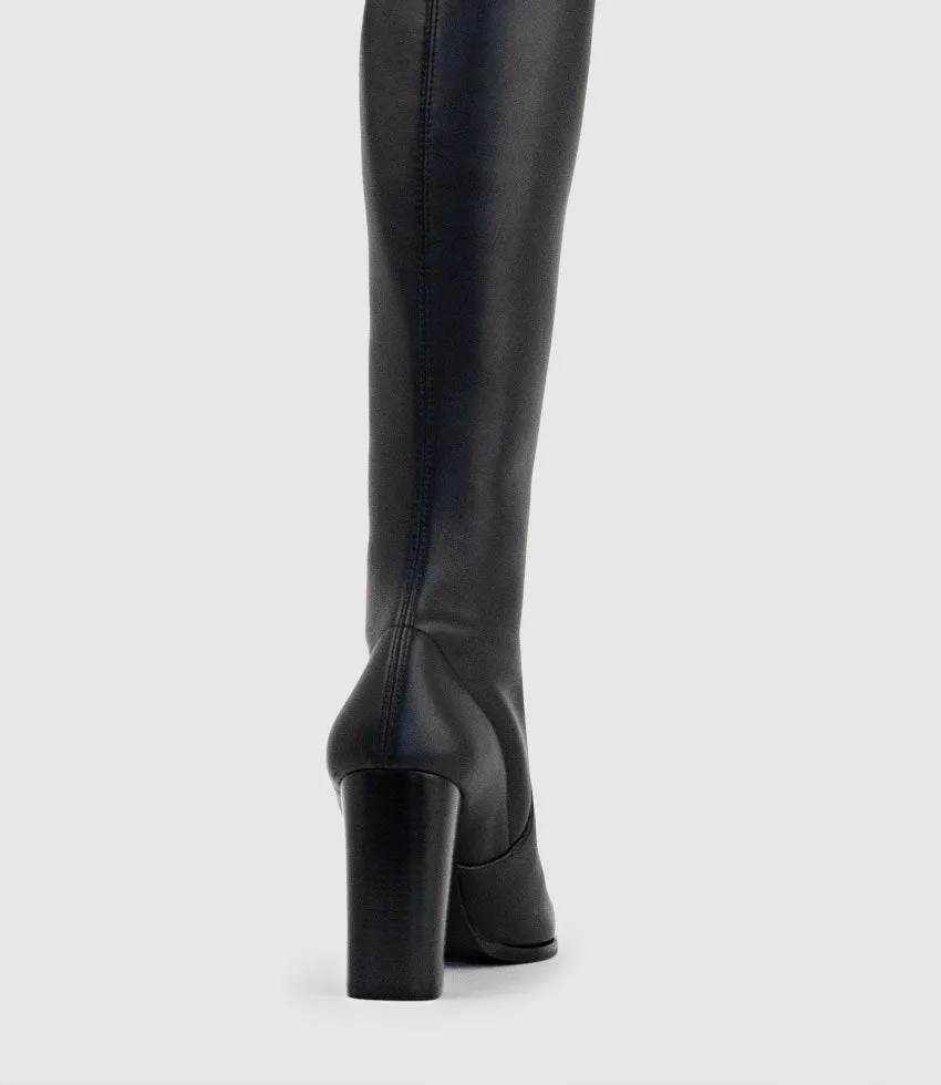 VERONE95 OTK Stretch Boot in Black sold by Edward Meller product image thumbnail 4