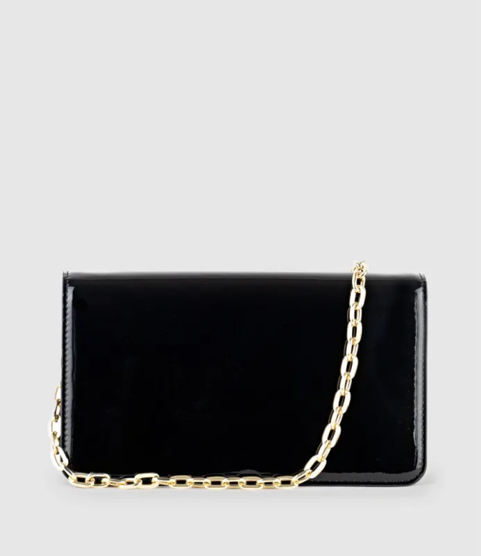 NYX Evening Bag in Black Patent sold by Edward Meller