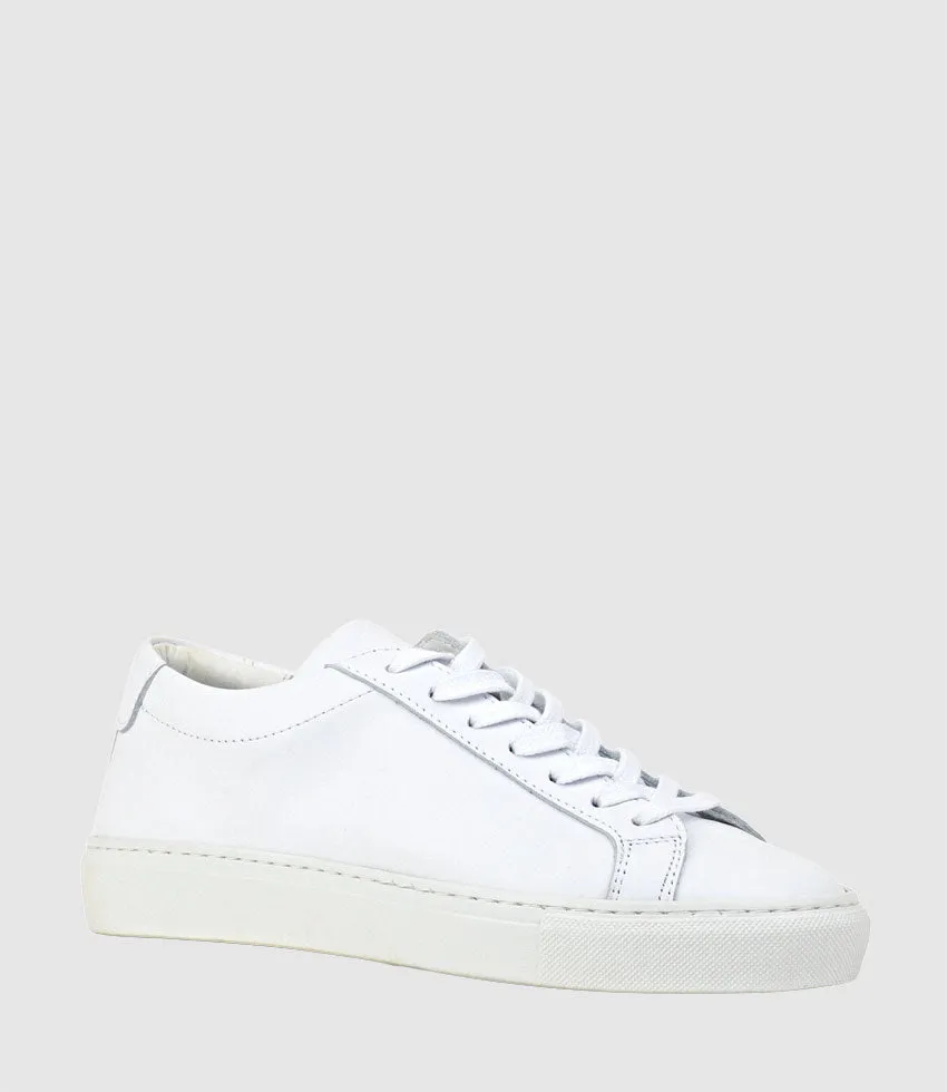 JACKSON Low Profile Sneaker in White sold by Edward Meller product image thumbnail 2