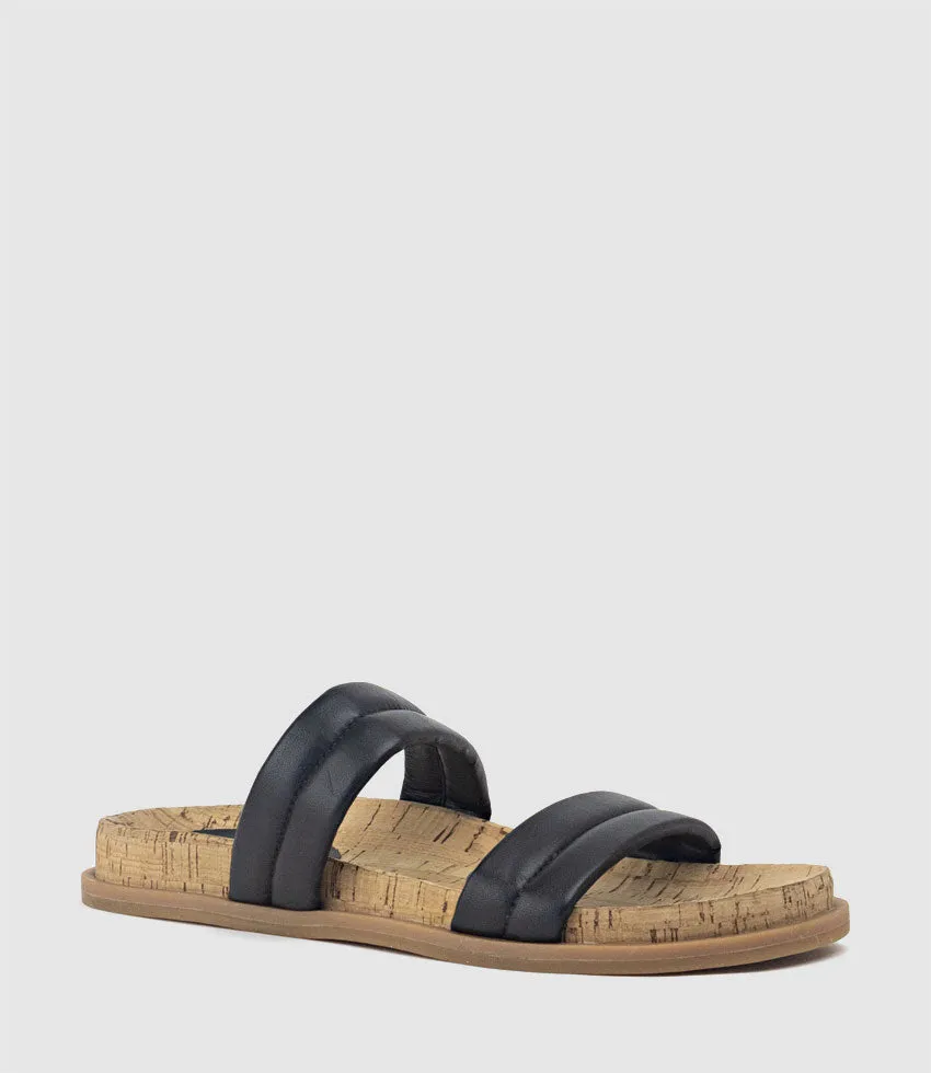 KINALA Two Strap Slide on Unit in Black sold by Edward Meller product image thumbnail 2