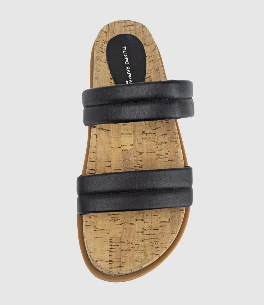 KINALA Two Strap Slide on Unit in Black sold by Edward Meller product image thumbnail 4