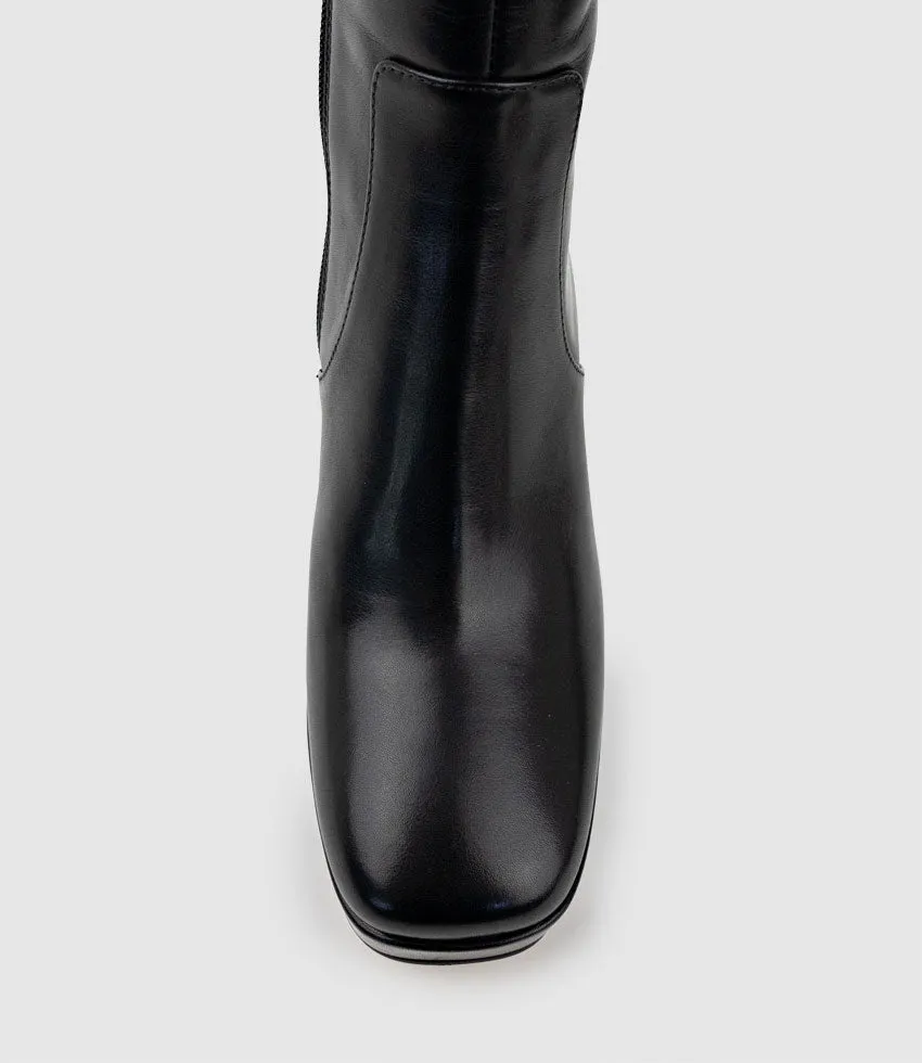 UMA95 Platform Knee High Boot in Black sold by Edward Meller product image thumbnail 4