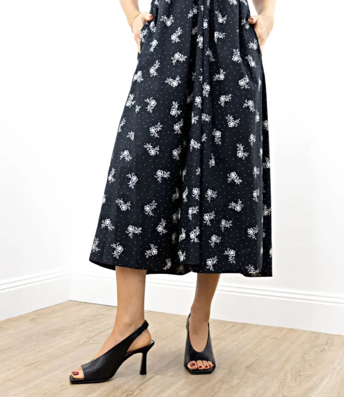 DESTINY90 Open Toe Slingback in Black sold by Edward Meller