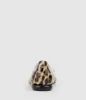 FARA Scalloped Ballet Flat in Leopard Patent sold by Edward Meller
