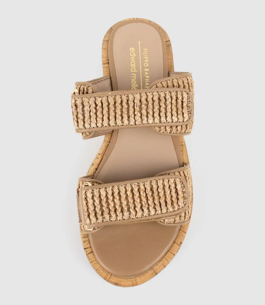 LYMERIC Two Strap Slide on Unit in Natural sold by Edward Meller product image thumbnail 5