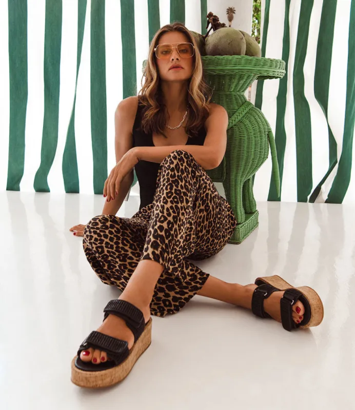 LYMERIC Two Strap Slide on Unit in Black sold by Edward Meller