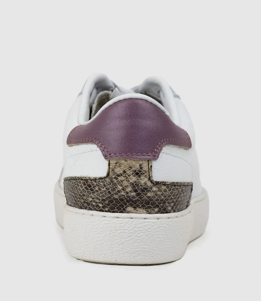 JOSETTE Sneaker with Accents in Snake Combo sold by Edward Meller product image thumbnail 3