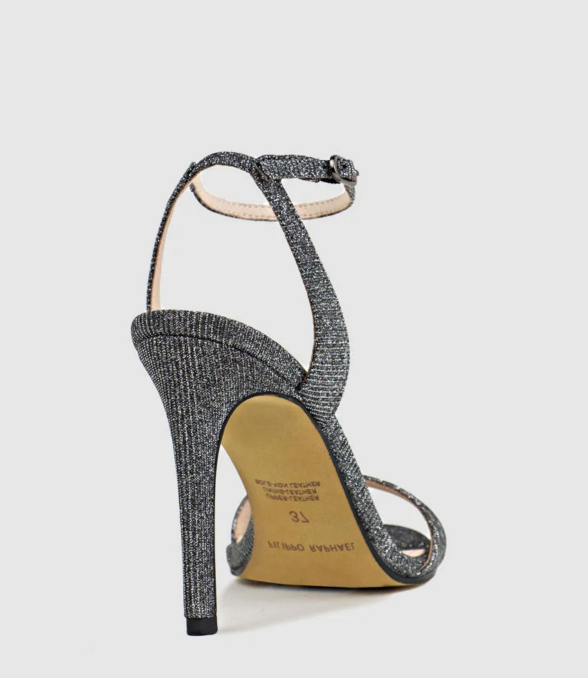 WISP100 Single Strap Sandal in Pewter Ritz sold by Edward Meller product image thumbnail 3