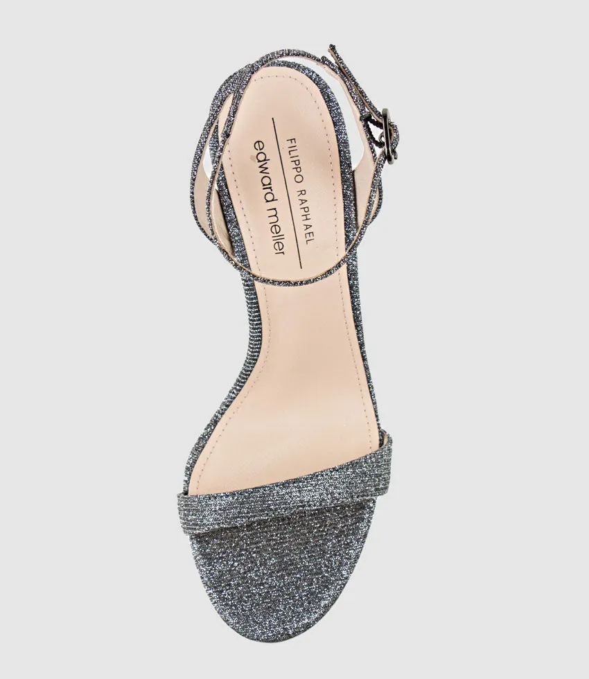 WISP100 Single Strap Sandal in Pewter Ritz sold by Edward Meller product image thumbnail 4