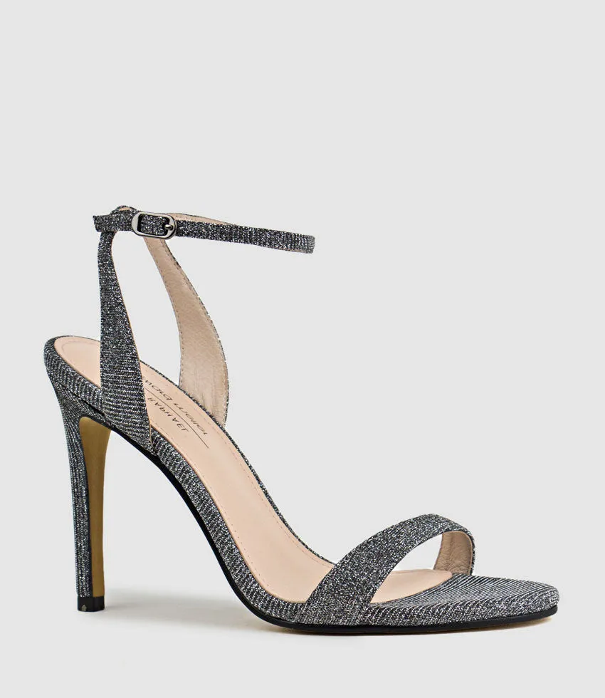 WISP100 Single Strap Sandal in Pewter Ritz sold by Edward Meller product image thumbnail 2