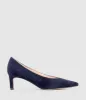 COSETTE55 Choked Up Pump in Navy Suede sold by Edward Meller