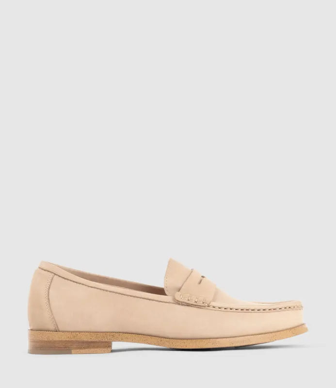 HUGO Penny Loafer in Natural Calf sold by Edward Meller