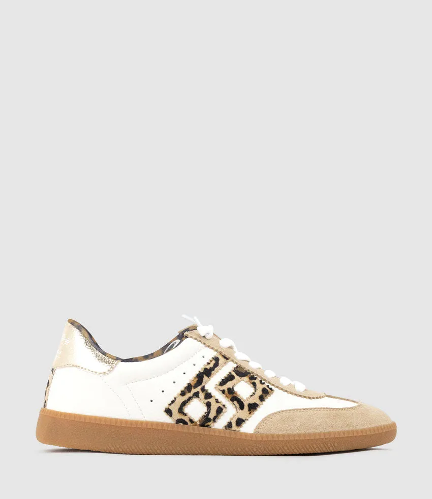JESTER Sneaker in Leopard Combo sold by Edward Meller product image thumbnail 2