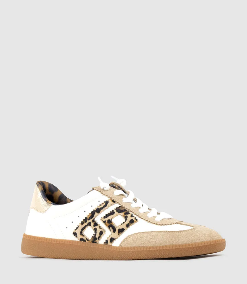 JESTER Sneaker in Leopard Combo sold by Edward Meller product image thumbnail 3