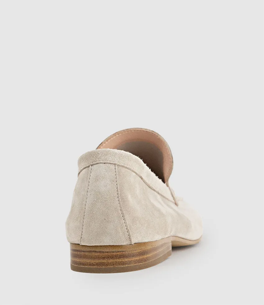 HALT Stitched Loafer in Ash Suede sold by Edward Meller product image thumbnail 3