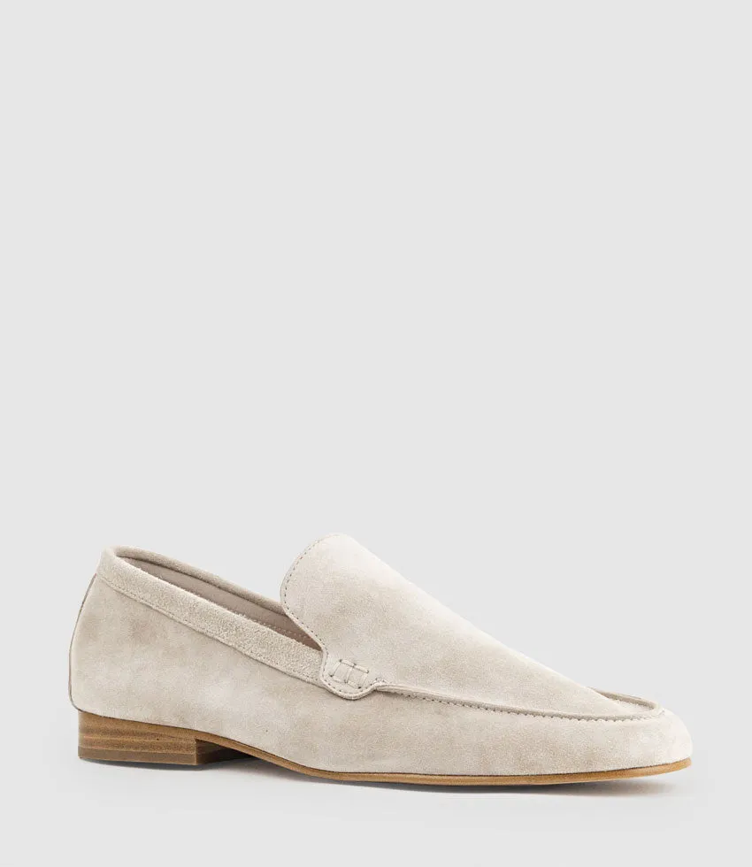 HALT Stitched Loafer in Ash Suede sold by Edward Meller product image thumbnail 2