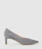 COSETTE55 Choked Up Pump in Grey Suede sold by Edward Meller