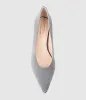 COSETTE55 Choked Up Pump in Grey Suede sold by Edward Meller
