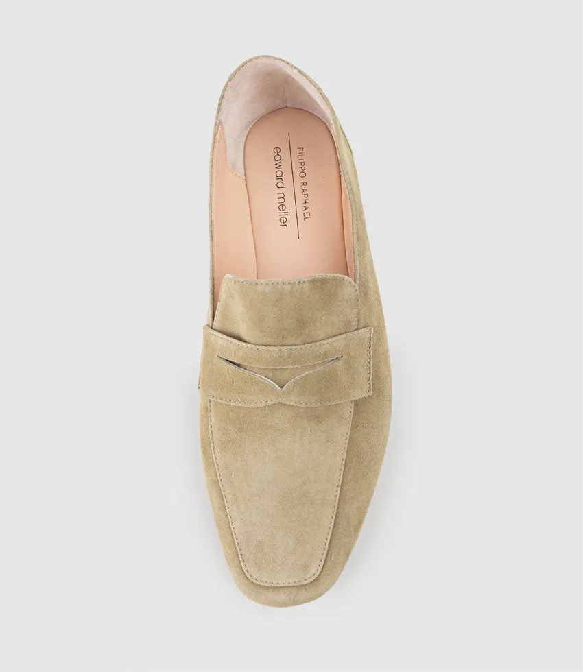 FAXON Loafer in Sahara Suede sold by Edward Meller product image thumbnail 4