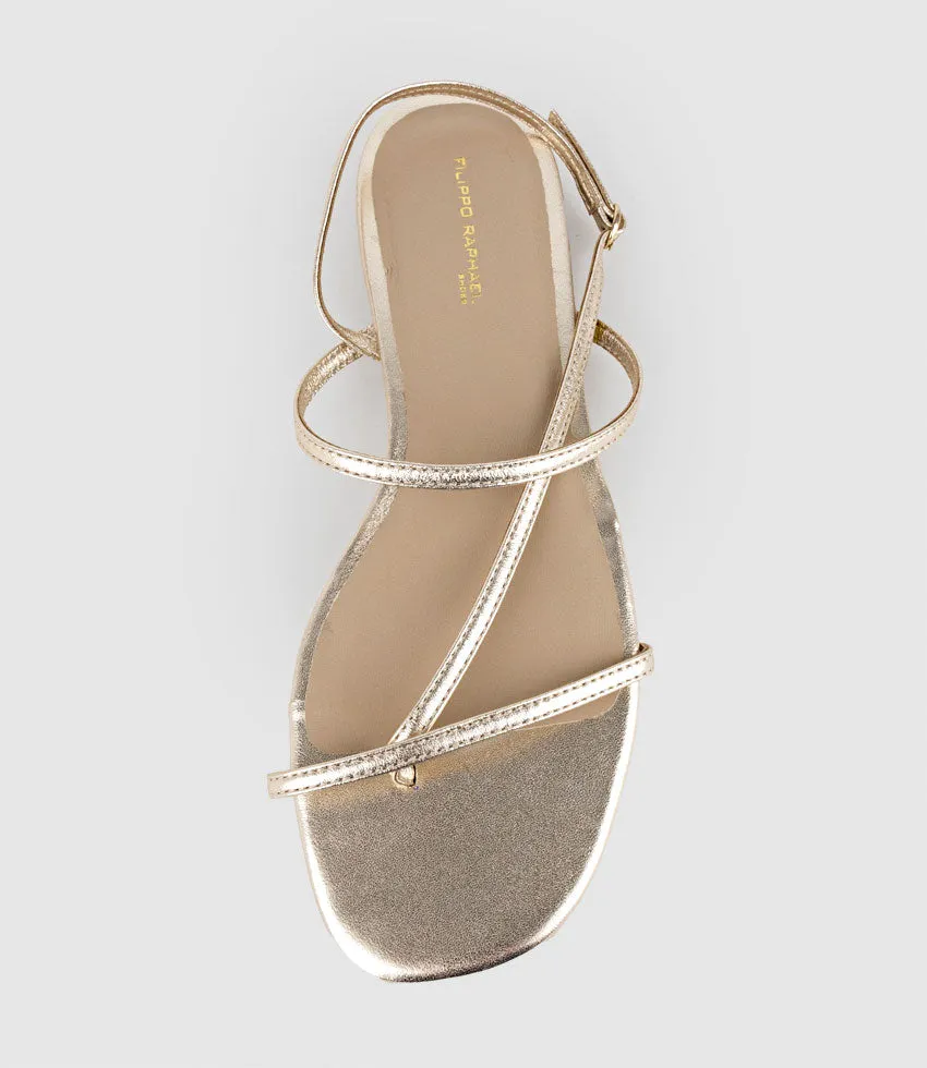 SETALLE Fine Strappy Sandal in Platino sold by Edward Meller product image thumbnail 4