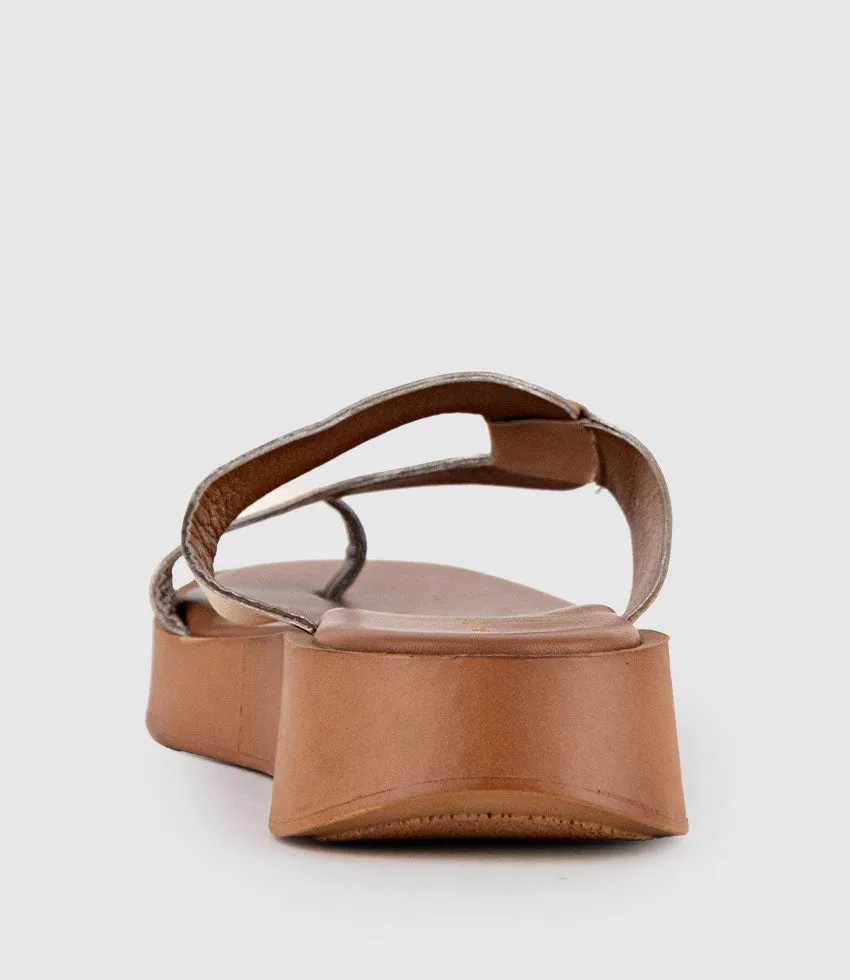 KRISS Asymmetrical Slide on Unit in Platino sold by Edward Meller product image thumbnail 3