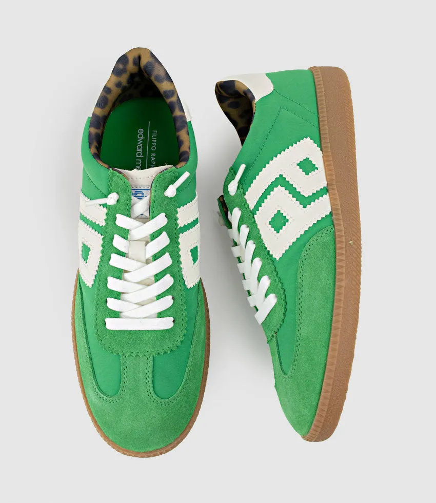 JESTER Sneaker in Solid Green Combo sold by Edward Meller product image thumbnail 4