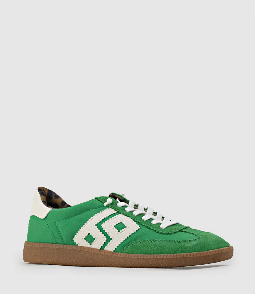 JESTER Sneaker in Solid Green Combo sold by Edward Meller product image thumbnail 2