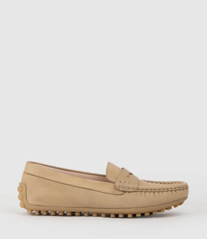 GALLEY Moccasin in Natural Calf sold by Edward Meller