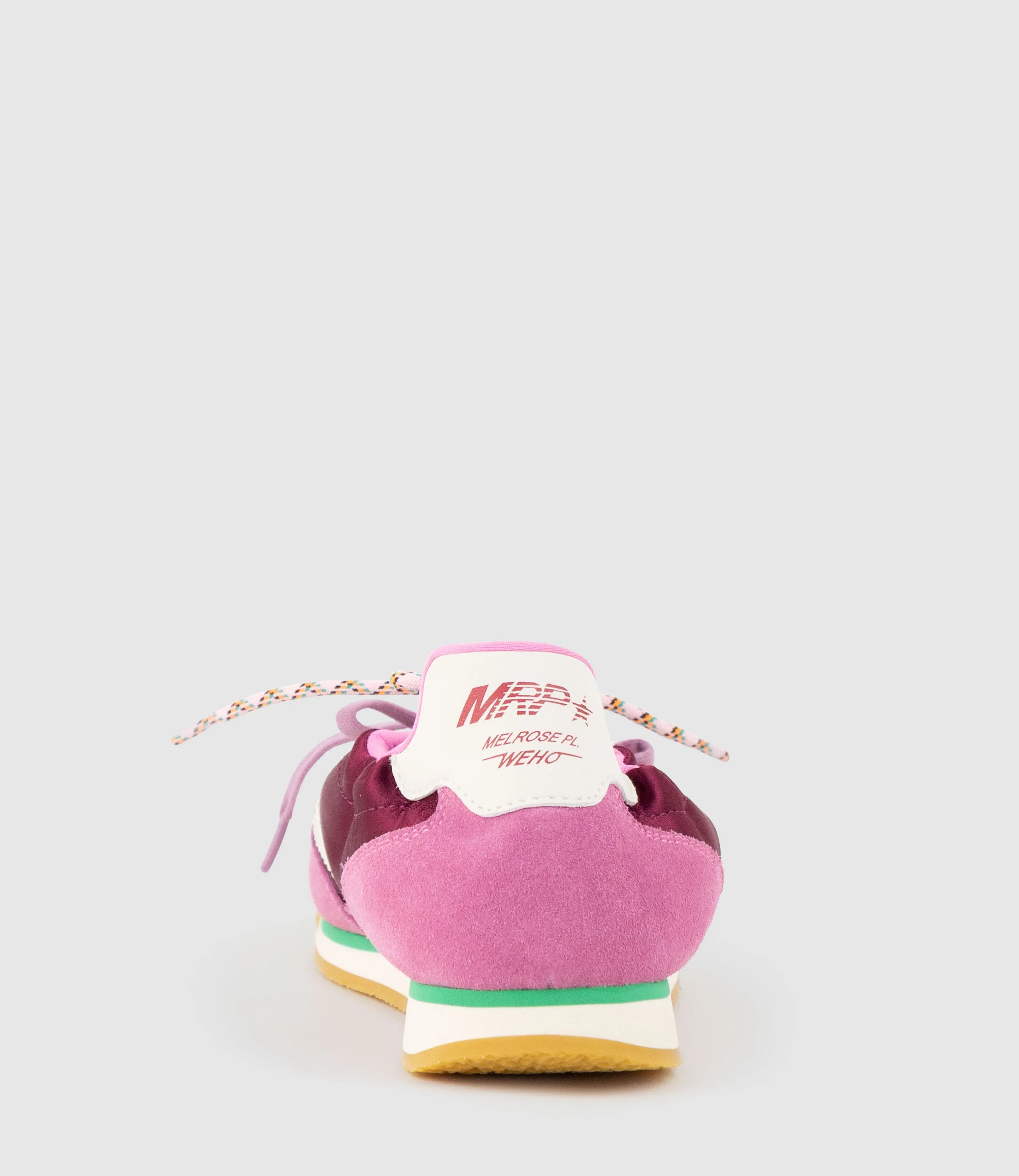 JOVIAL Elastic Sneaker in Burgandy Combo sold by Edward Meller product image thumbnail 4