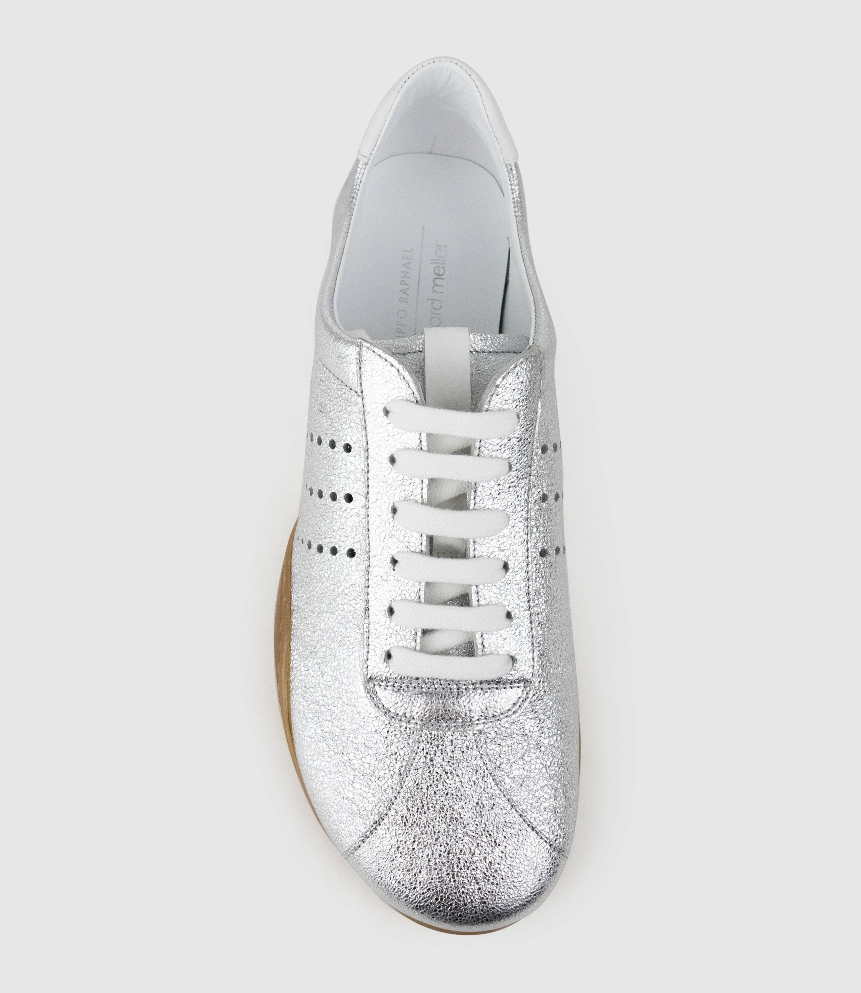 JAVIER Sneaker in Silver sold by Edward Meller product image thumbnail 5