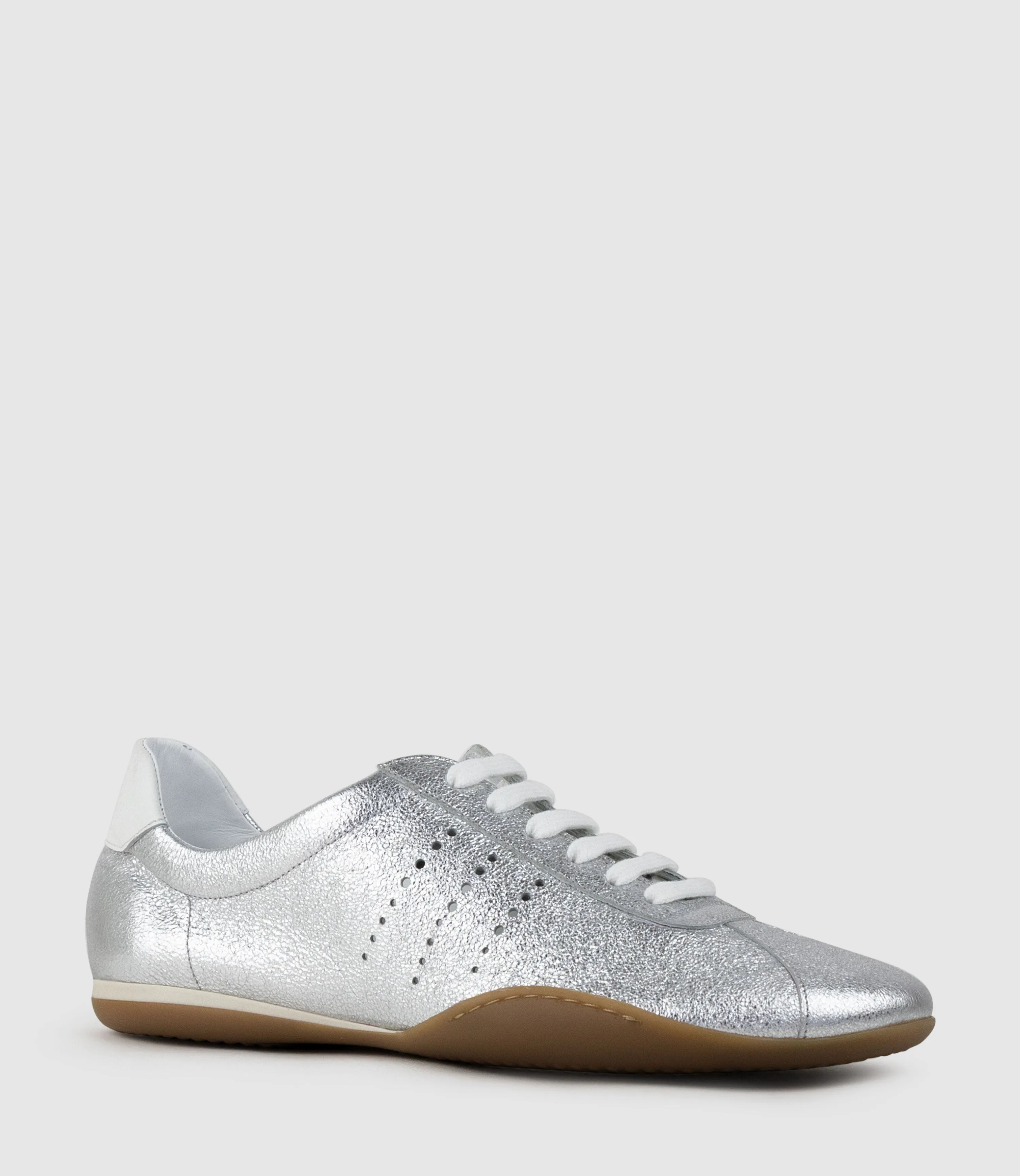 JAVIER Sneaker in Silver sold by Edward Meller product image thumbnail 3