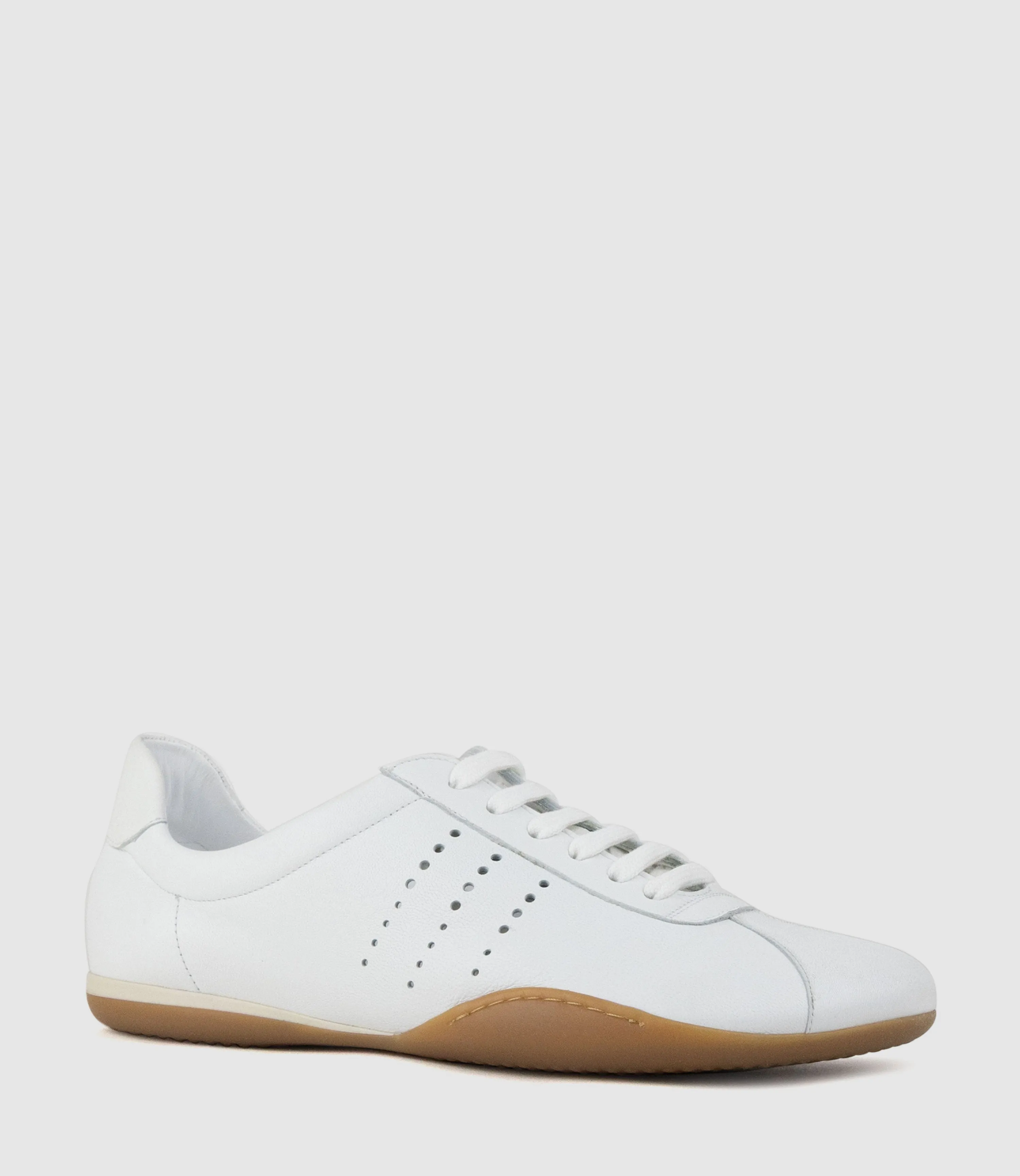 JAVIER Sneaker in White sold by Edward Meller product image thumbnail 3