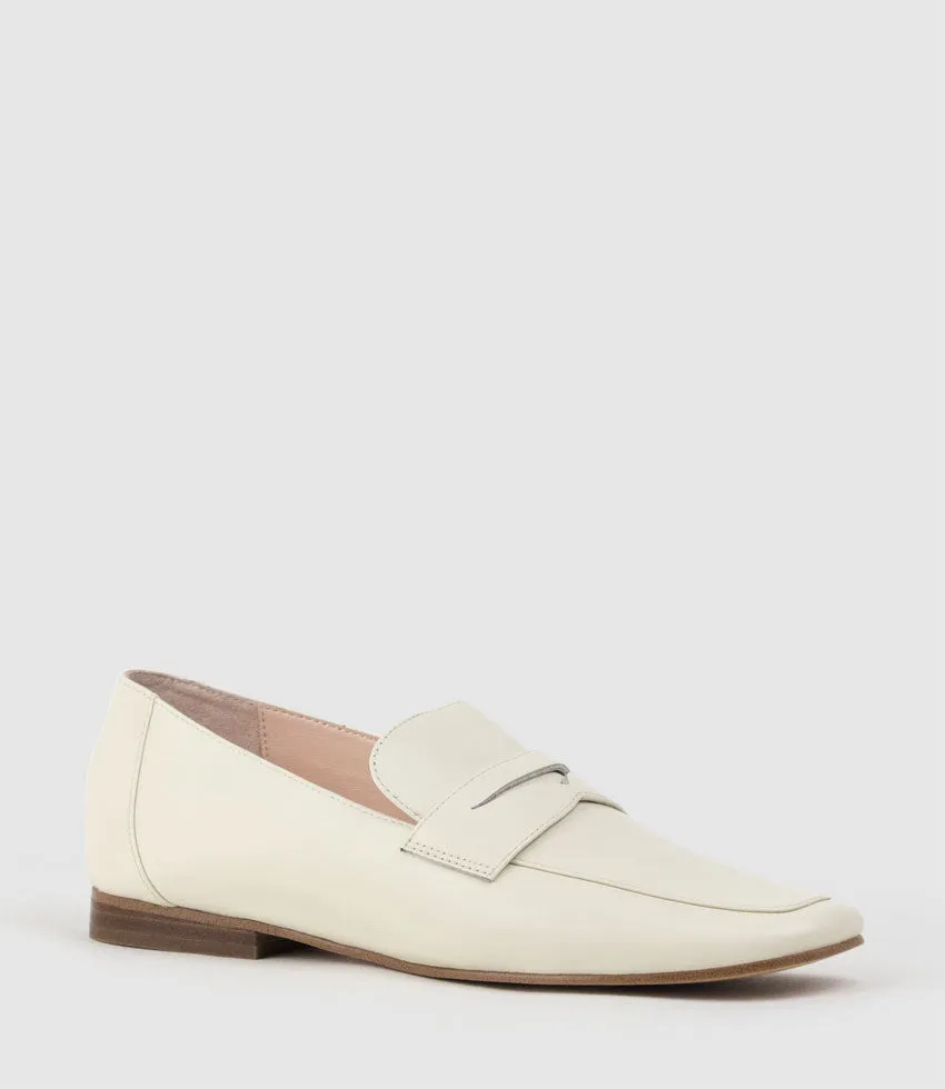 FAXON Loafer in Offwhite Calf sold by Edward Meller product image thumbnail 2