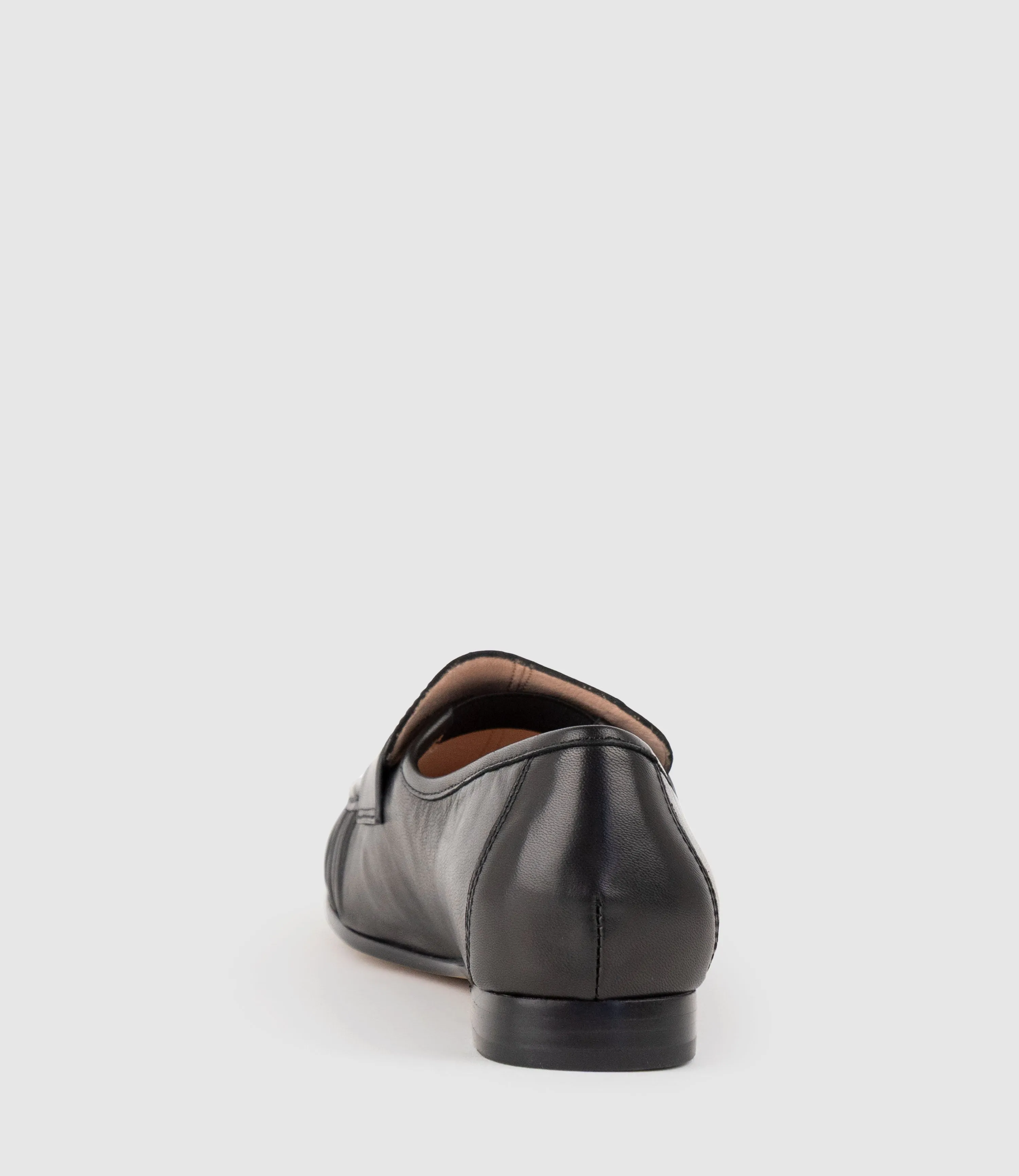 HYPER Ruched Moccasin in Black sold by Edward Meller product image thumbnail 4