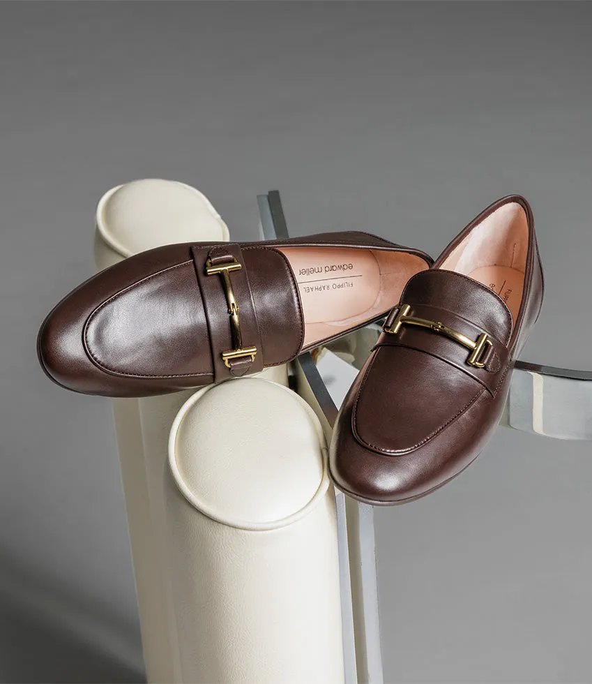 FRANCO Loafer in Chocolate Calf sold by Edward Meller product image thumbnail 2